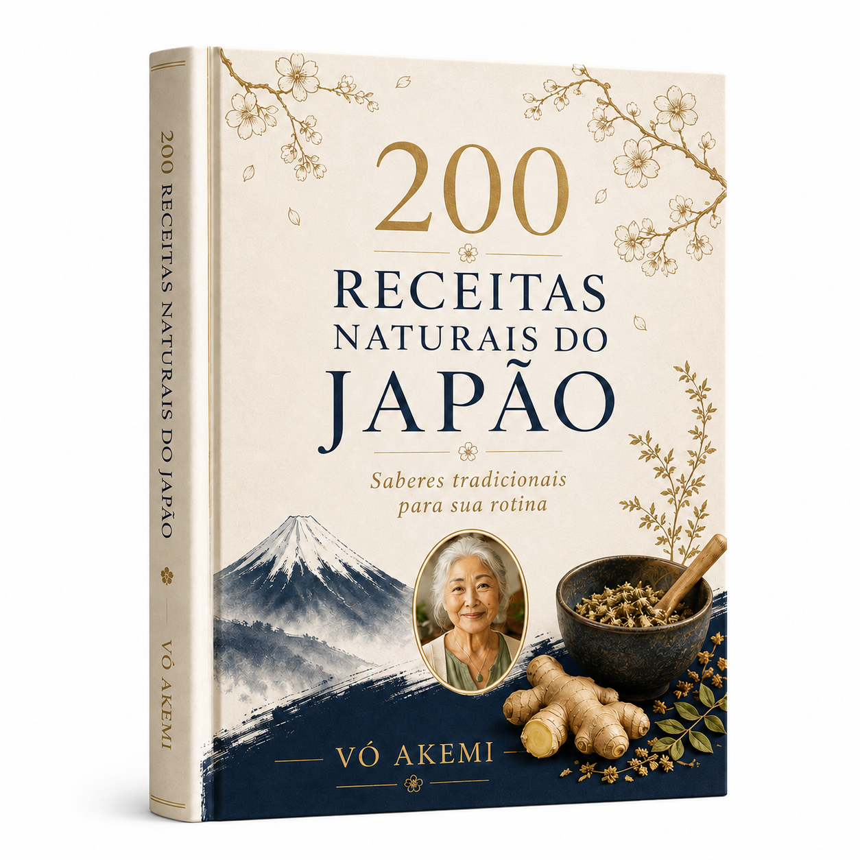 Ebook 200 Receitas Naturais do Japão da Vó Akemi